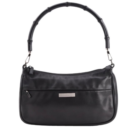 Gucci Handbags - 1990s Gucci Bamboo Handle Bag